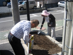 追加　土　社長と原さん